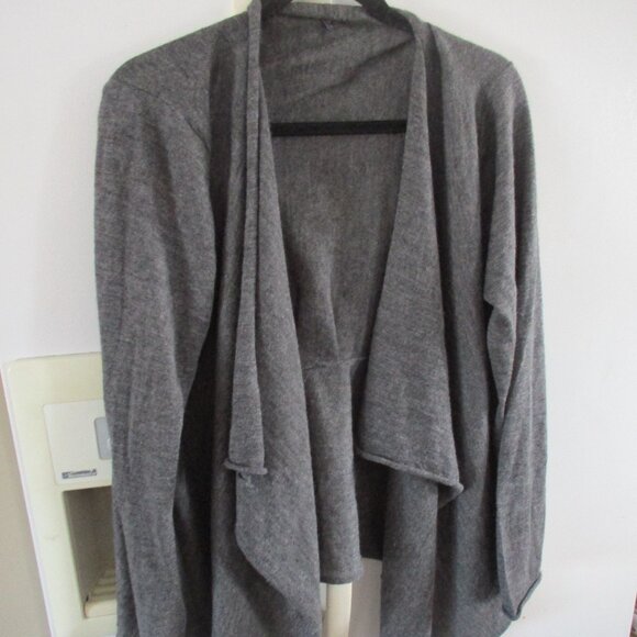 EILEEN FISHER gray cardigan royal alpaca xl - Picture 1 of 4